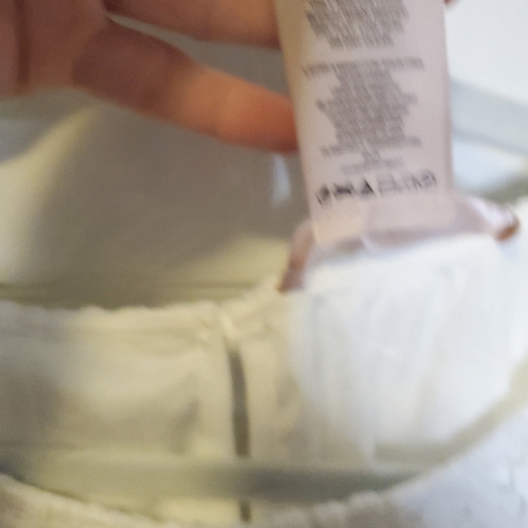 NWT Philosophy Short Sleeve Scoop Neck Lace Overlay Blouse - Picture 11 of 12